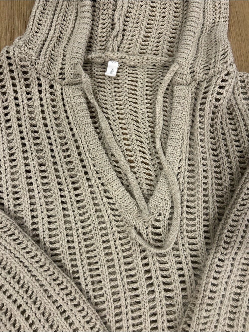 Wishlist Open Knit Hooded Sweater - Picture 9 of 9